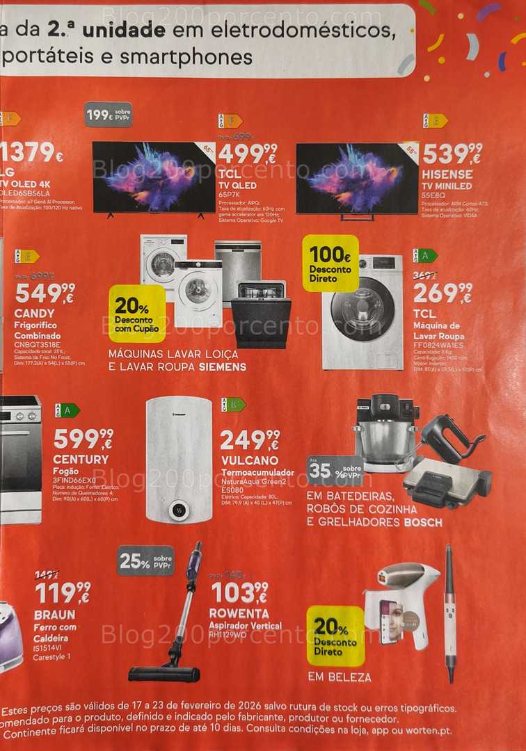 Antevisão Folheto WORTEN Extra Promoções até 23 fevereiro