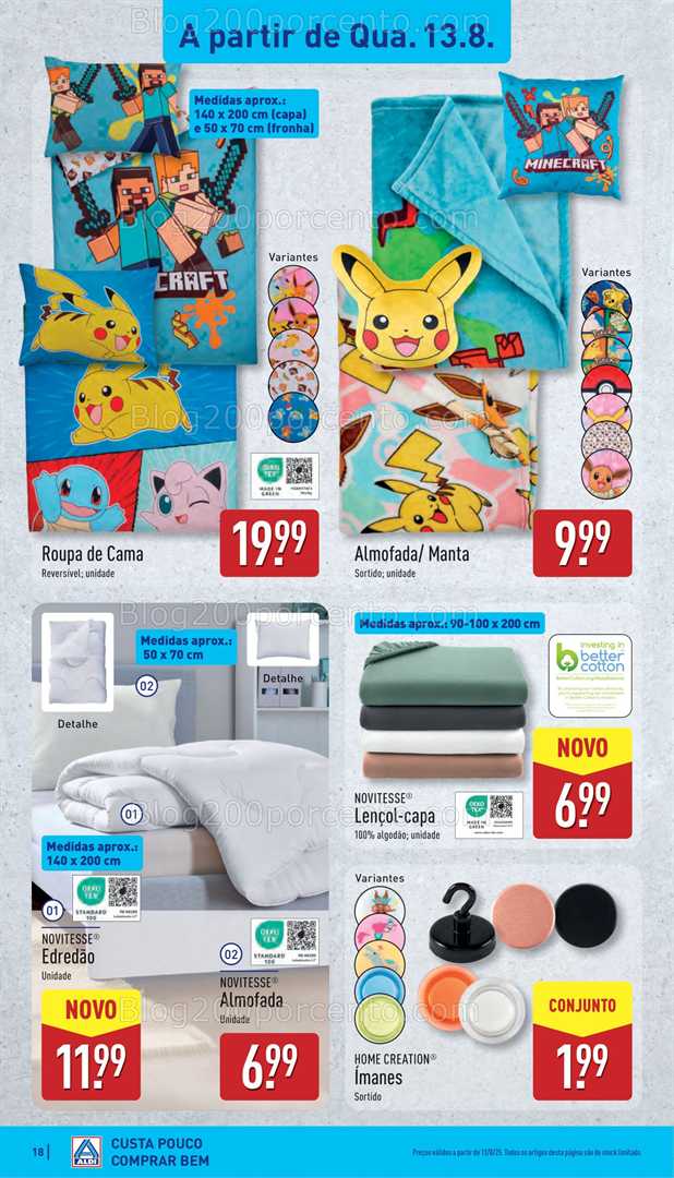 Antevisão Folheto ALDI Bazar Promoções de 11 a 17 agosto bazar
