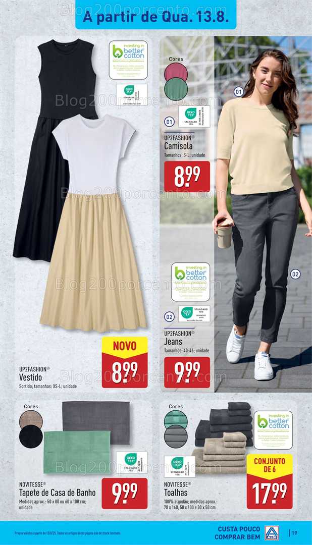 Antevisão Folheto ALDI Bazar Promoções de 11 a 17 agosto bazar