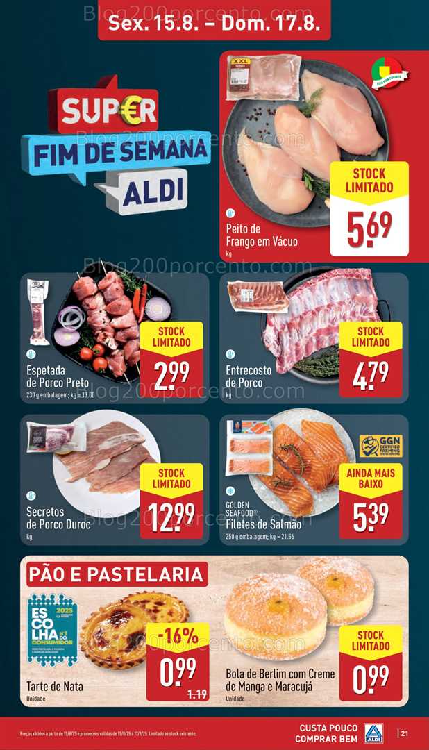 Antevisão Folheto ALDI Promoções de 11 a 17 agosto all