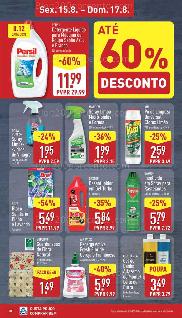 Antevisão Folheto ALDI Promoções de 11 a 17 agosto all