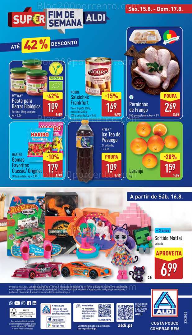 Antevisão Folheto ALDI Bazar Promoções de 11 a 17 agosto bazar