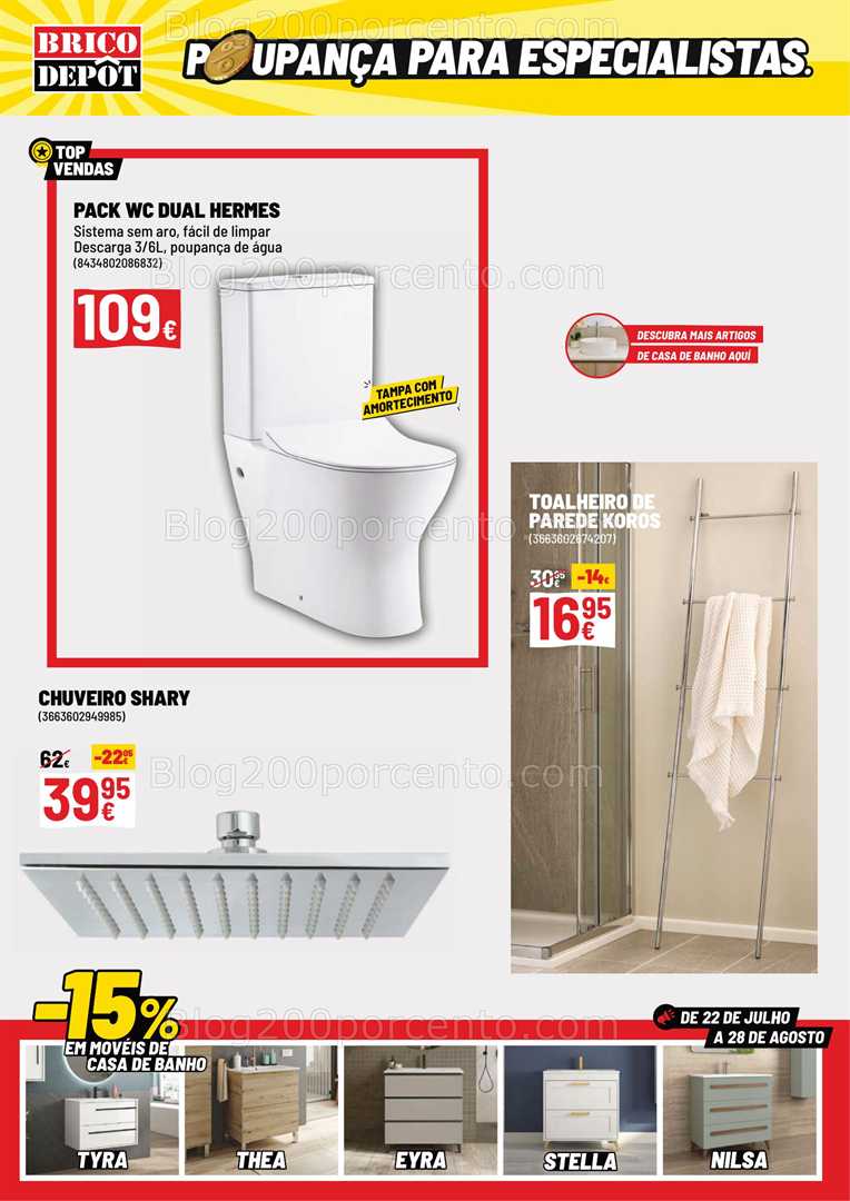 Antevisão Folheto BRICO DÊPOT Promoções até 28 agosto all