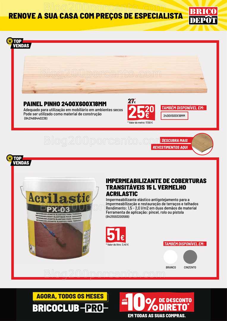 Antevisão Folheto BRICO DÊPOT Promoções até 28 agosto all