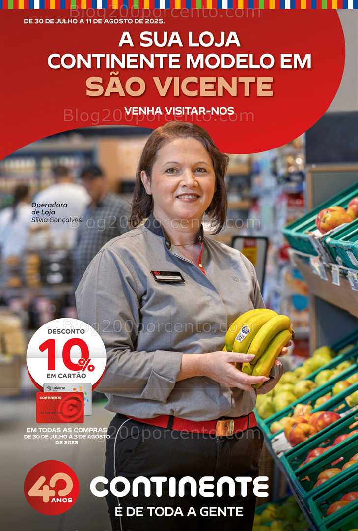 Antevisão Folheto CONTINENTE Aberturas Promoções até 11 agosto all