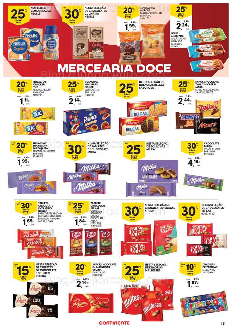 Antevisão Folheto CONTINENTE Açores Promoções de 7 a 20 agosto all