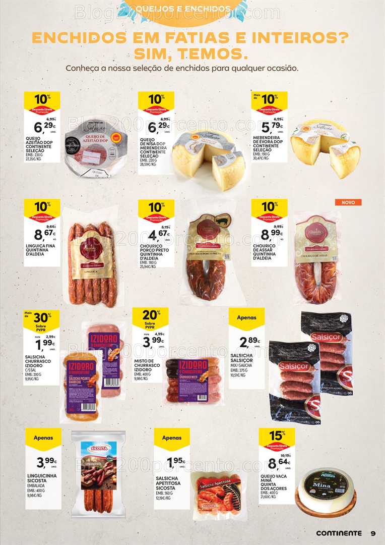 Antevisão Folheto CONTINENTE Churrascos Açores Promoções de 29 julho a 11 agosto all