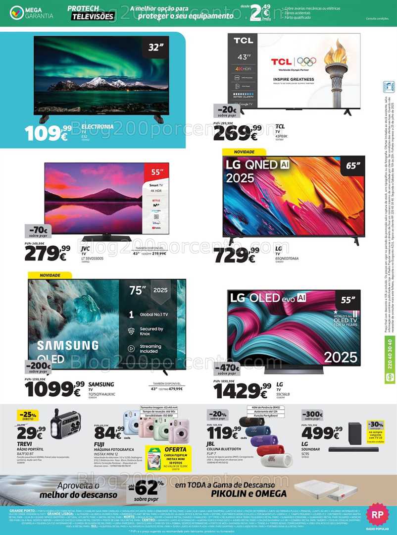 Antevisão Folheto RADIO POPULAR Promoções de 5 a 18 agosto all