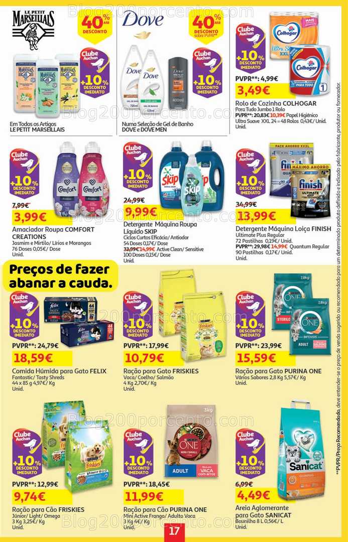 Antevisão Folheto AUCHAN Regresso às Aulas Promoções de 6 a 20 agosto all