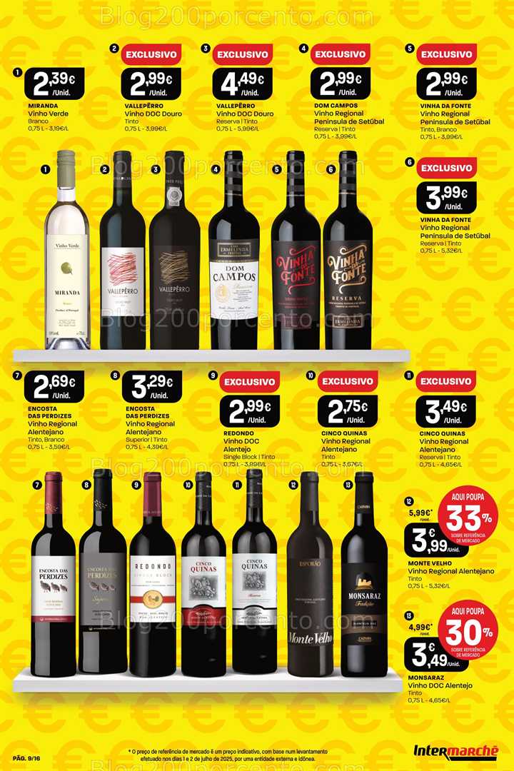 Antevisão Folheto INTERMARCHÉ Extra Promoções de 31 julho a 3 setembro all