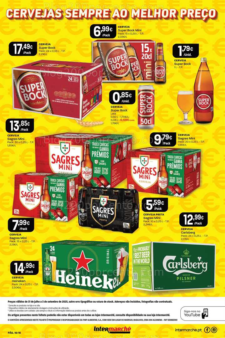 Antevisão Folheto INTERMARCHÉ Extra Promoções de 31 julho a 3 setembro all