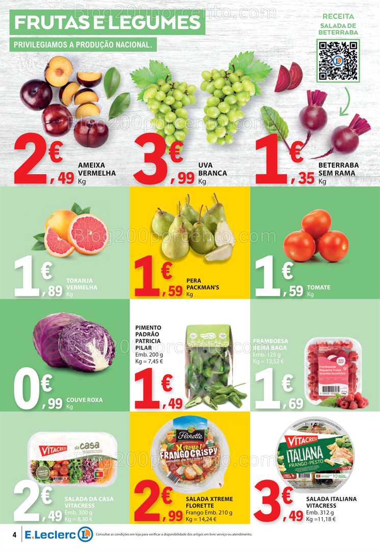 Antevisão Folheto E-LECLERC Promoções de 7 a 13 agosto all