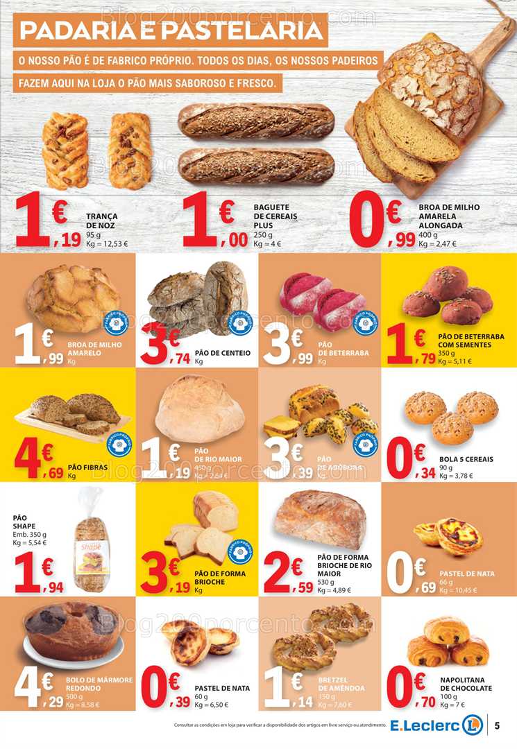 Antevisão Folheto E-LECLERC Promoções de 7 a 13 agosto all
