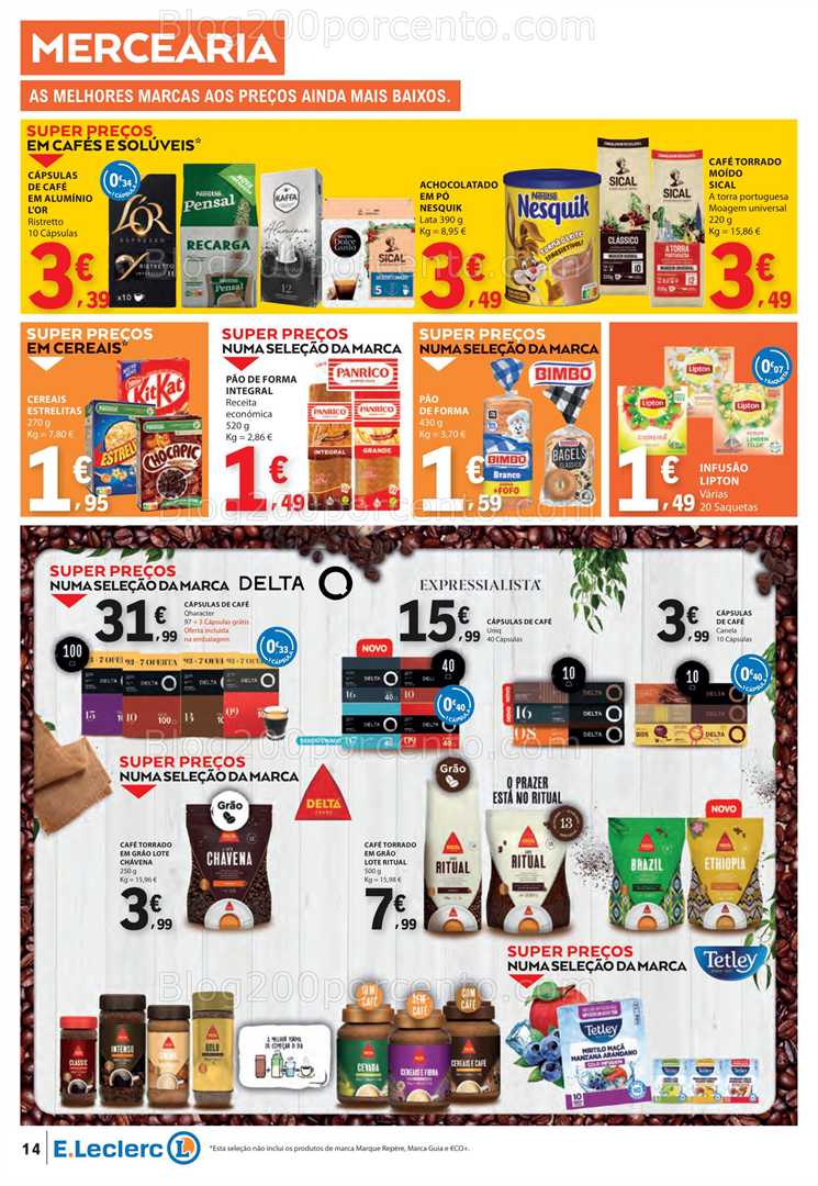 Antevisão Folheto E-LECLERC Promoções de 7 a 13 agosto all