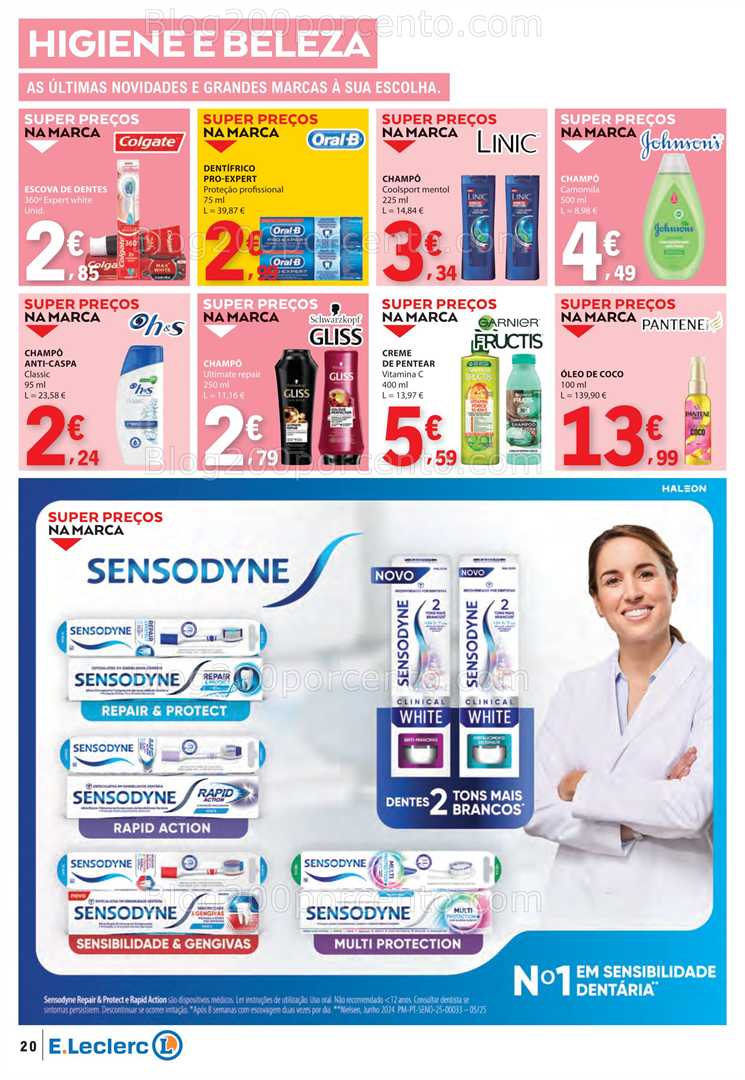 Antevisão Folheto E-LECLERC Promoções de 7 a 13 agosto all