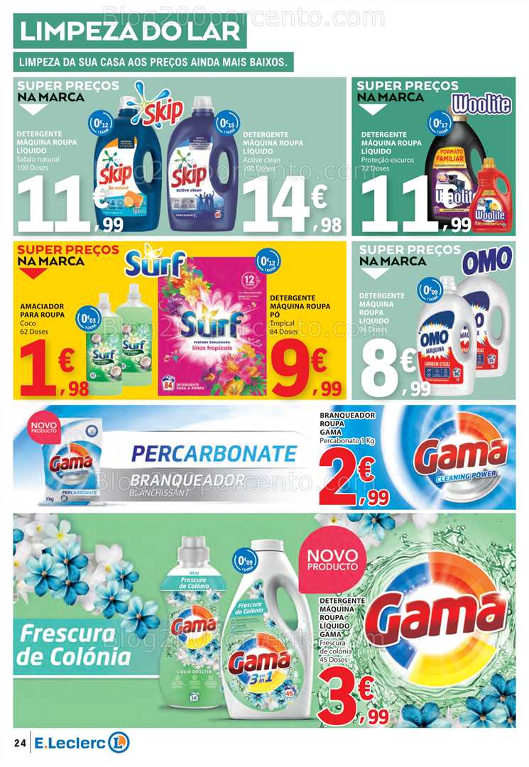 Antevisão Folheto E-LECLERC Promoções de 7 a 13 agosto all