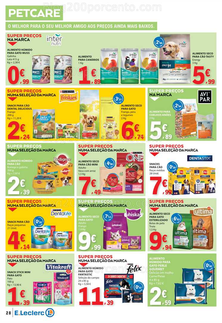 Antevisão Folheto E-LECLERC Promoções de 7 a 13 agosto all