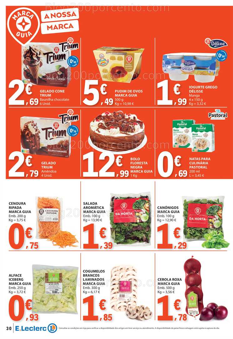 Antevisão Folheto E-LECLERC Promoções de 7 a 13 agosto all