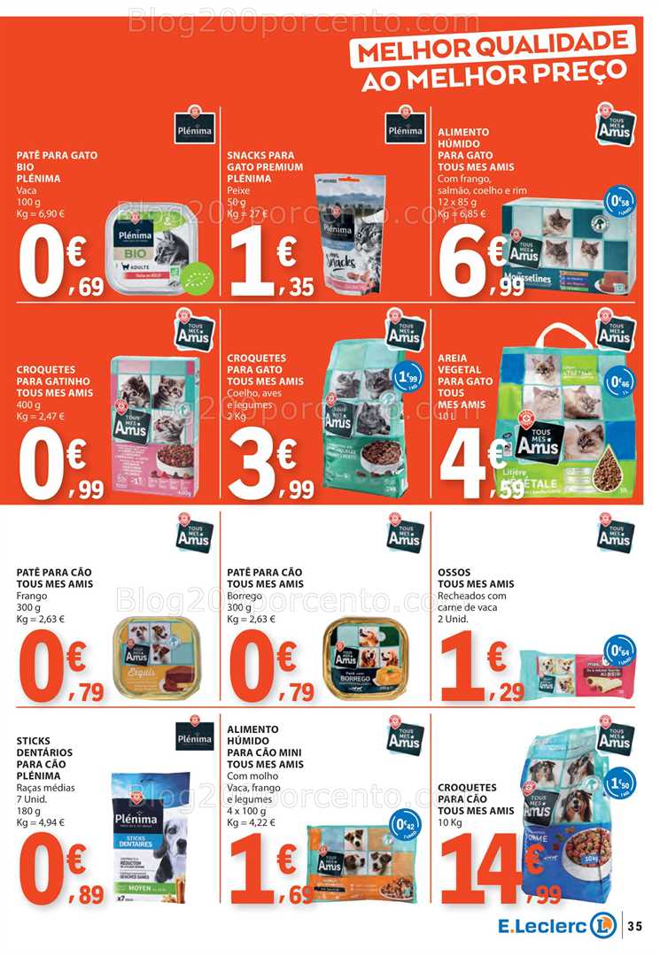 Antevisão Folheto E-LECLERC Promoções de 7 a 13 agosto all