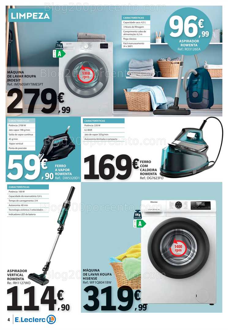 Antevisão Folheto E-LECLERC Bazar Promoções de 31 julho a 13 agosto all