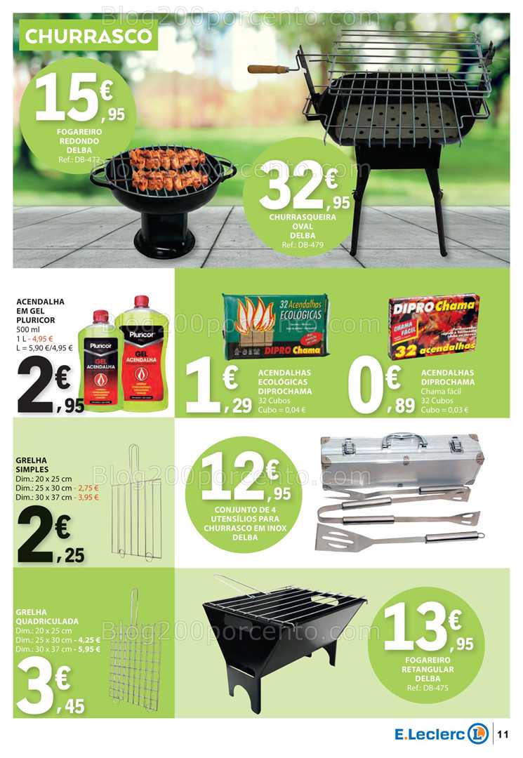 Antevisão Folheto E-LECLERC Bazar Promoções de 31 julho a 13 agosto all