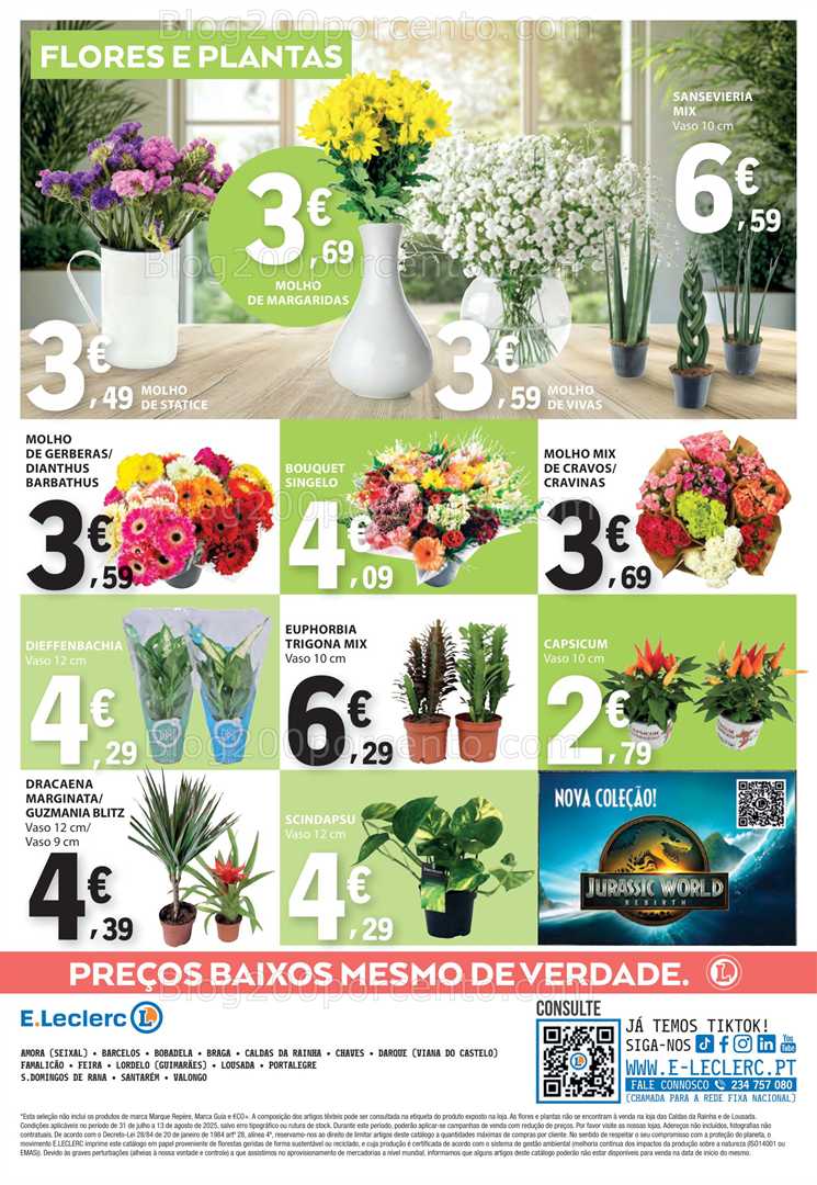 Antevisão Folheto E-LECLERC Bazar Promoções de 31 julho a 13 agosto all