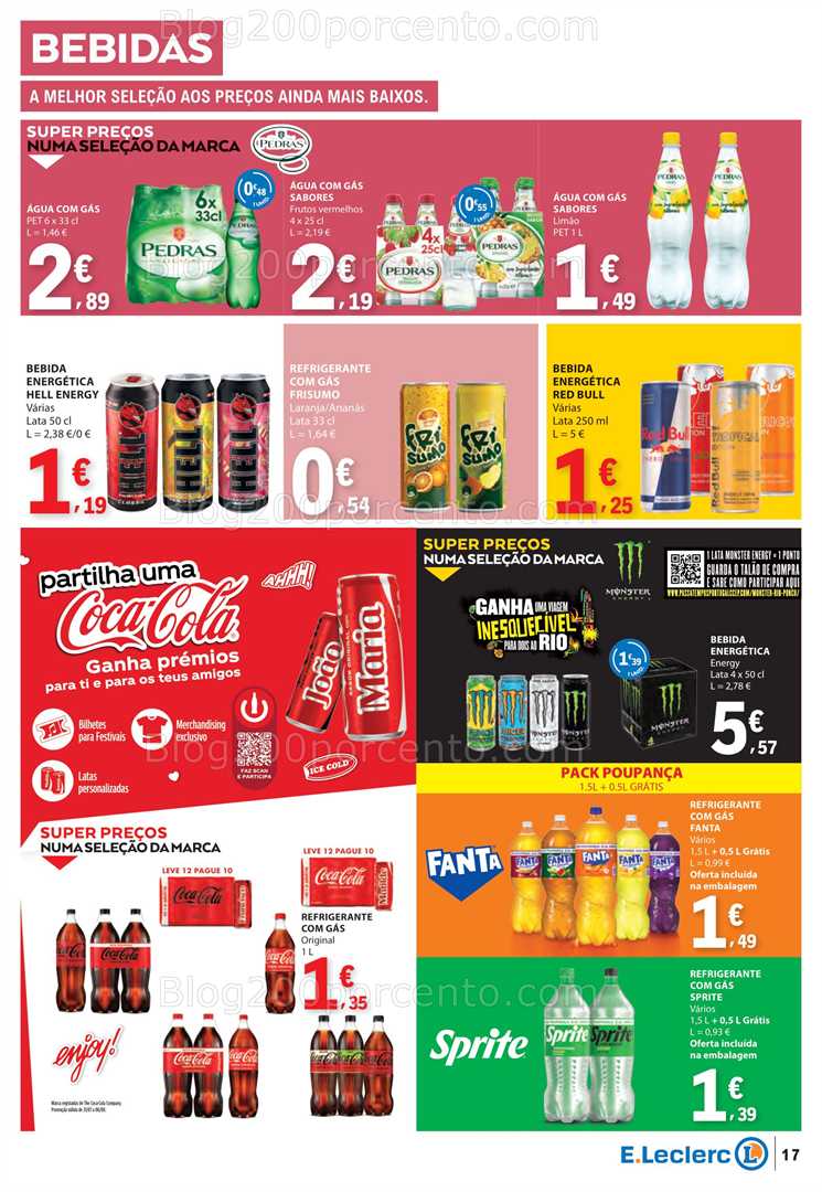 Antevisão Folheto E-LECLERC Promoções de 31 julho a 6 agosto all