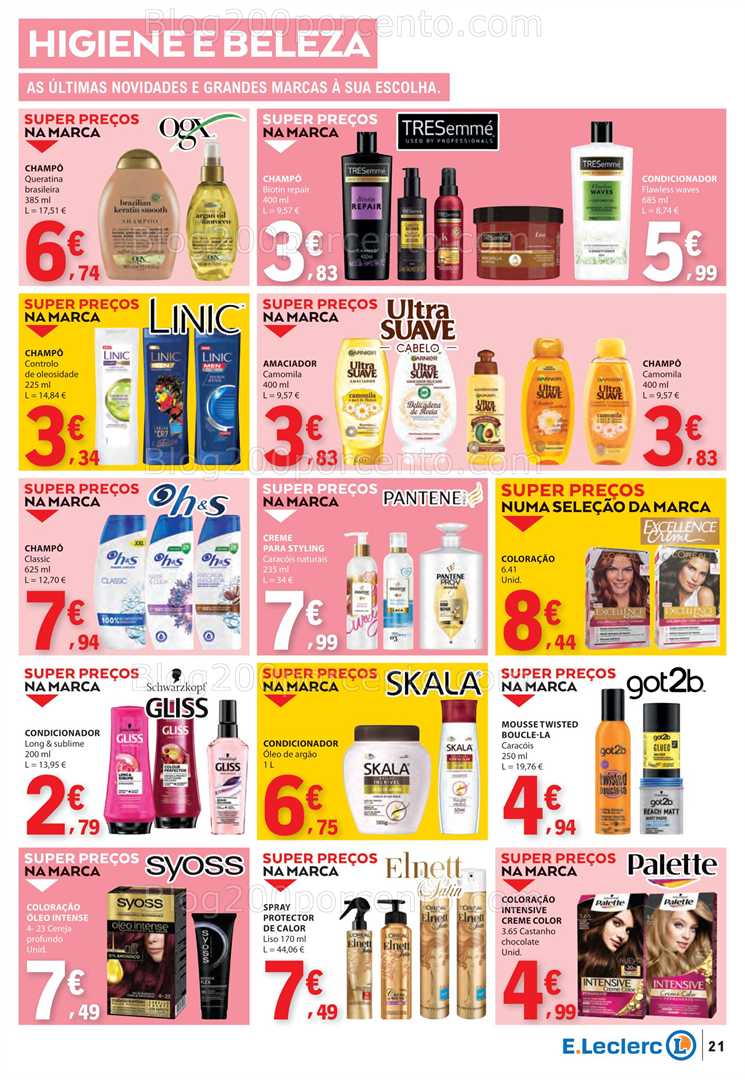 Antevisão Folheto E-LECLERC Promoções de 31 julho a 6 agosto all
