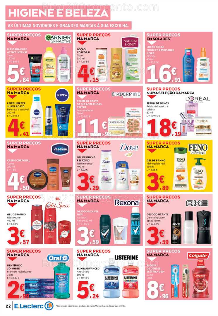 Antevisão Folheto E-LECLERC Promoções de 31 julho a 6 agosto all