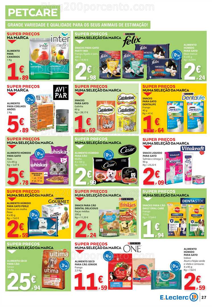 Antevisão Folheto E-LECLERC Promoções de 31 julho a 6 agosto all