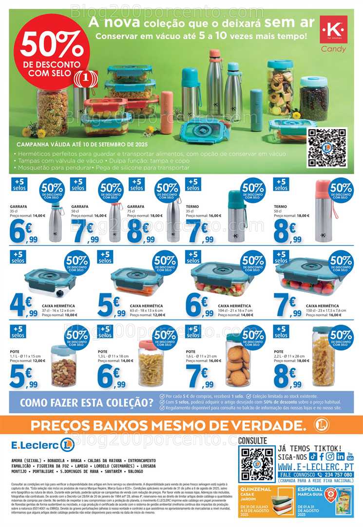 Antevisão Folheto E-LECLERC Promoções de 31 julho a 6 agosto all