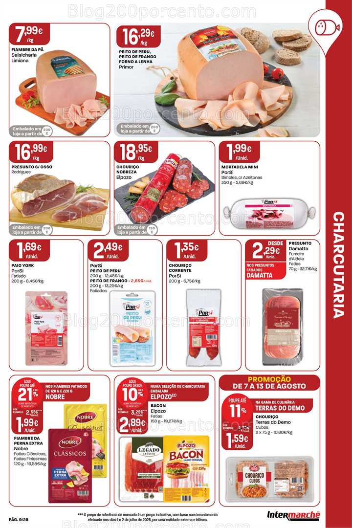 Antevisão Folheto INTERMARCHÉ Promoções de 7 a 13 agosto - Edição Digital all