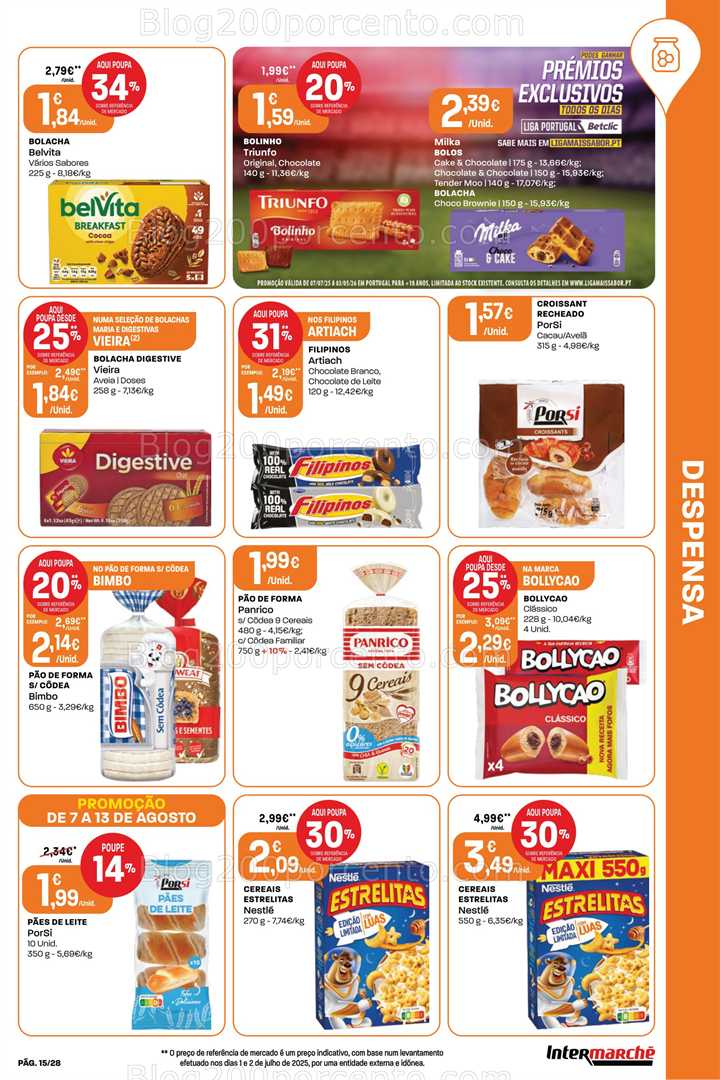 Antevisão Folheto INTERMARCHÉ Promoções de 7 a 13 agosto - Edição Digital all