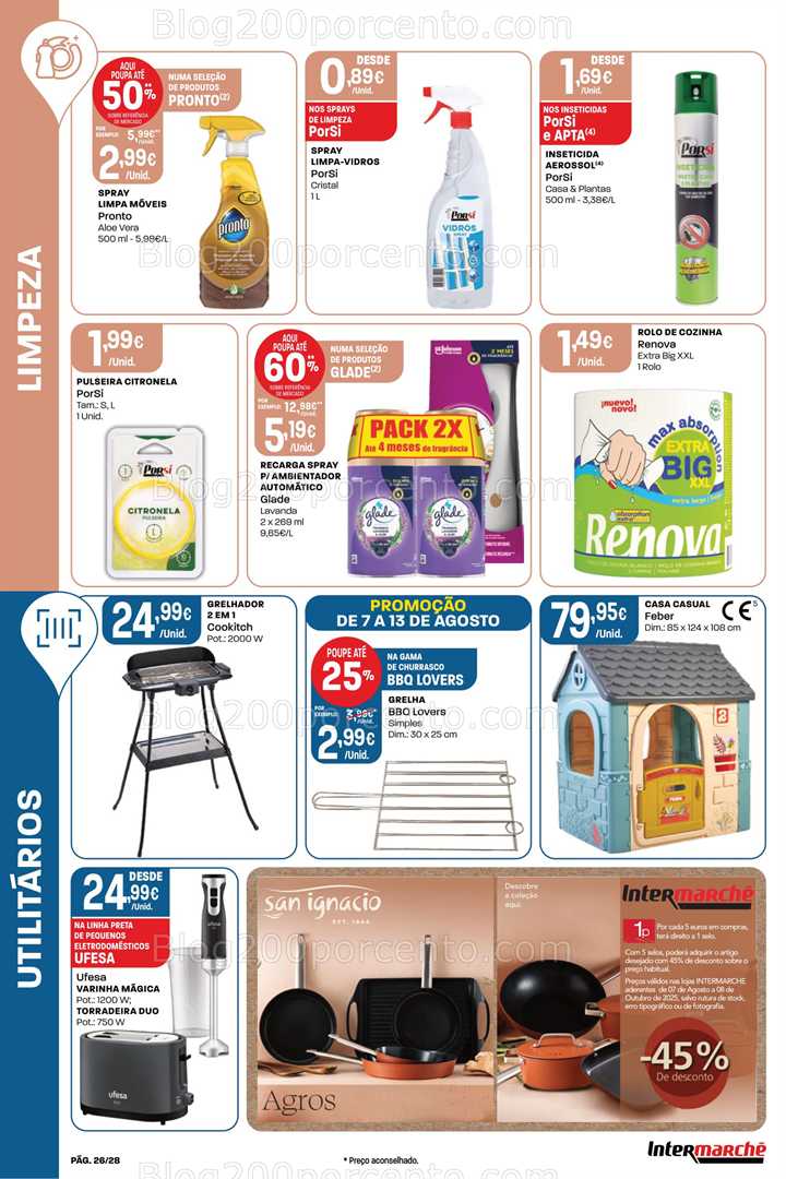 Antevisão Folheto INTERMARCHÉ Promoções de 7 a 13 agosto - Edição Digital all