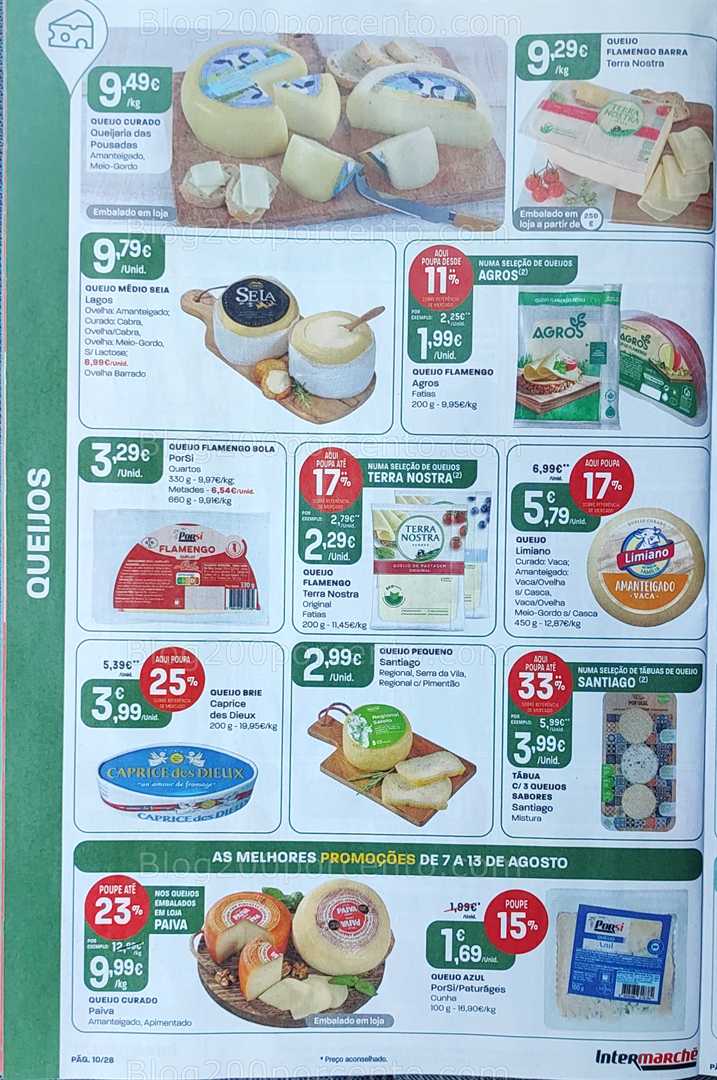 Antevisão Folheto INTERMARCHÉ Promoções de 7 a 13 agosto all