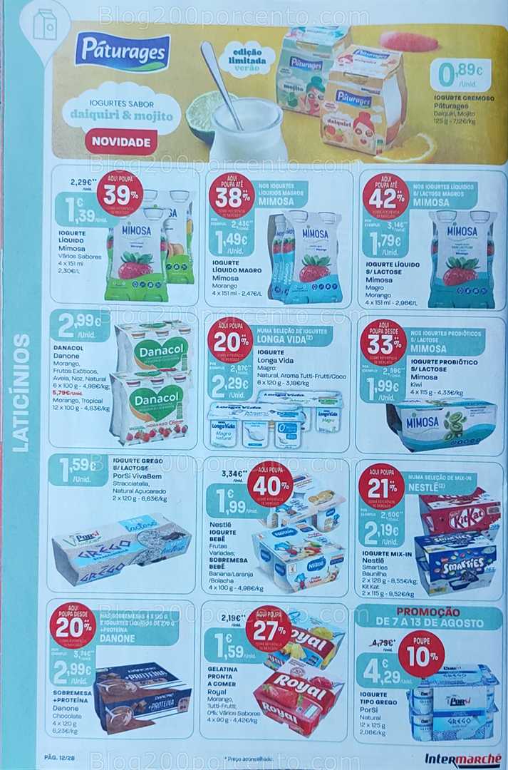 Antevisão Folheto INTERMARCHÉ Promoções de 7 a 13 agosto all