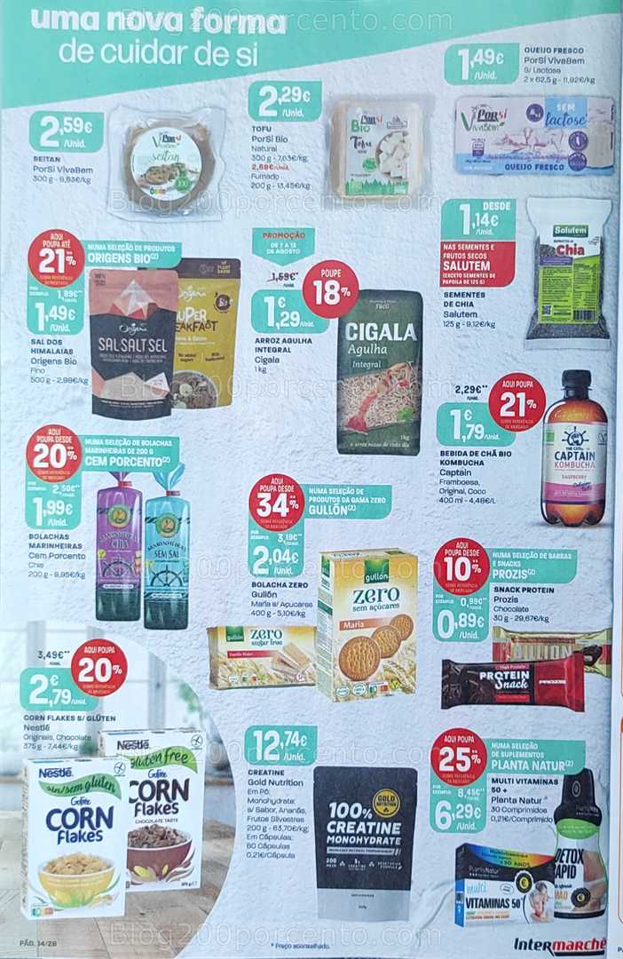 Antevisão Folheto INTERMARCHÉ Promoções de 7 a 13 agosto all