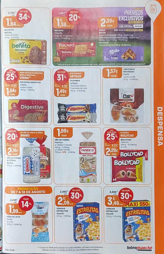 Antevisão Folheto INTERMARCHÉ Promoções de 7 a 13 agosto all
