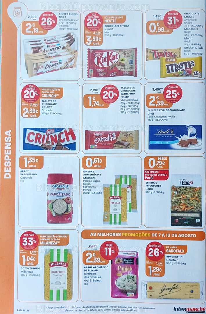 Antevisão Folheto INTERMARCHÉ Promoções de 7 a 13 agosto all