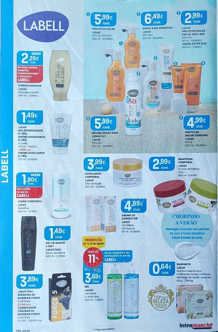 Antevisão Folheto INTERMARCHÉ Promoções de 7 a 13 agosto all