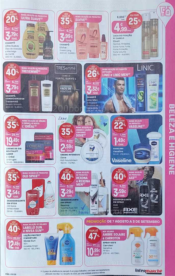 Antevisão Folheto INTERMARCHÉ Promoções de 7 a 13 agosto all