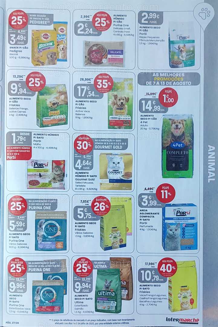 Antevisão Folheto INTERMARCHÉ Promoções de 7 a 13 agosto all