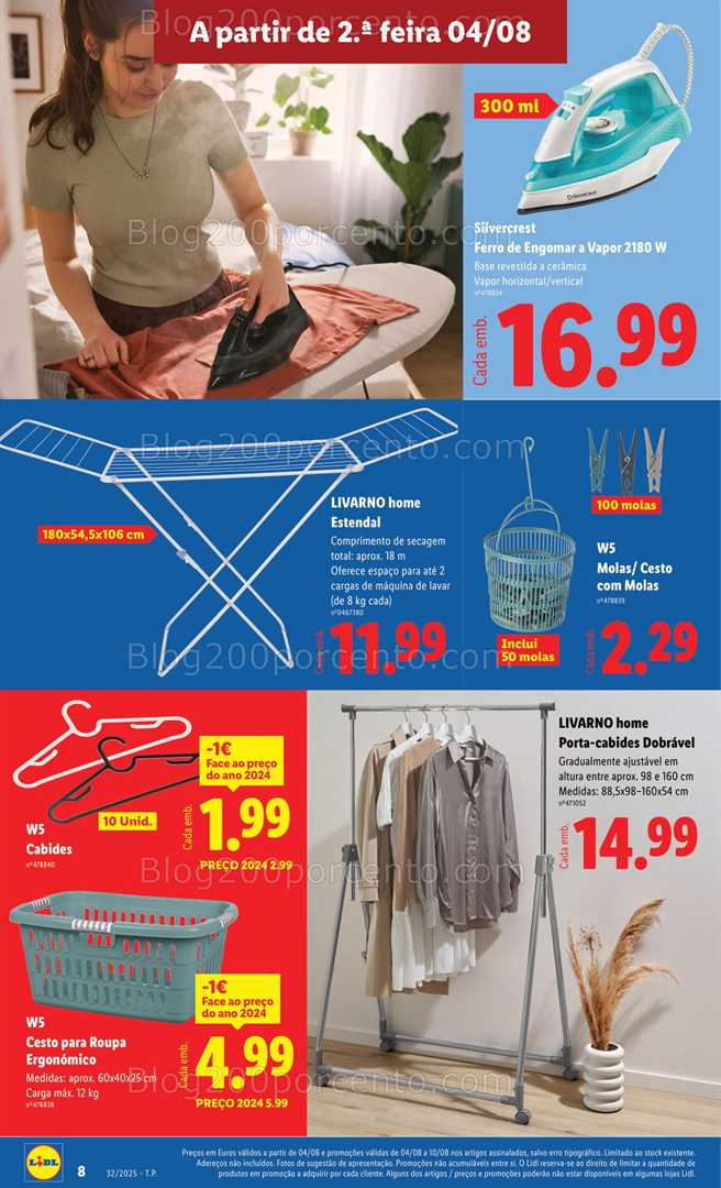 Antevisão Folheto LIDL Especial Organização Promoções de 4 a 14 agosto organização