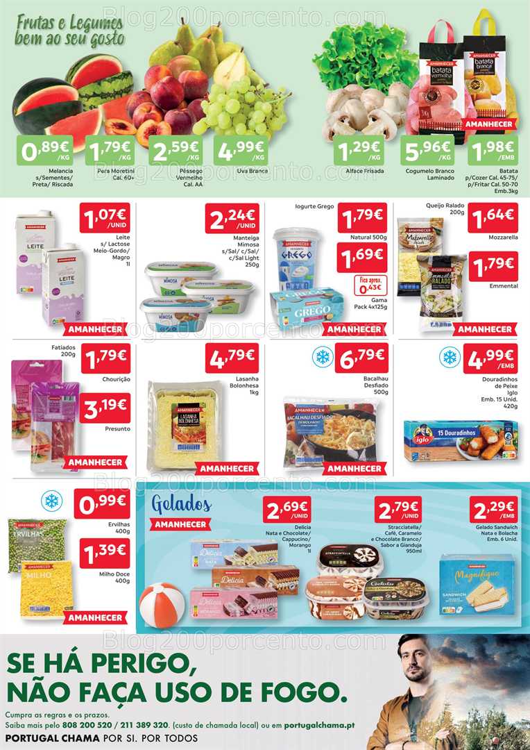Antevisão Folheto AMANHECER Promoções de 7 a 14 agosto all