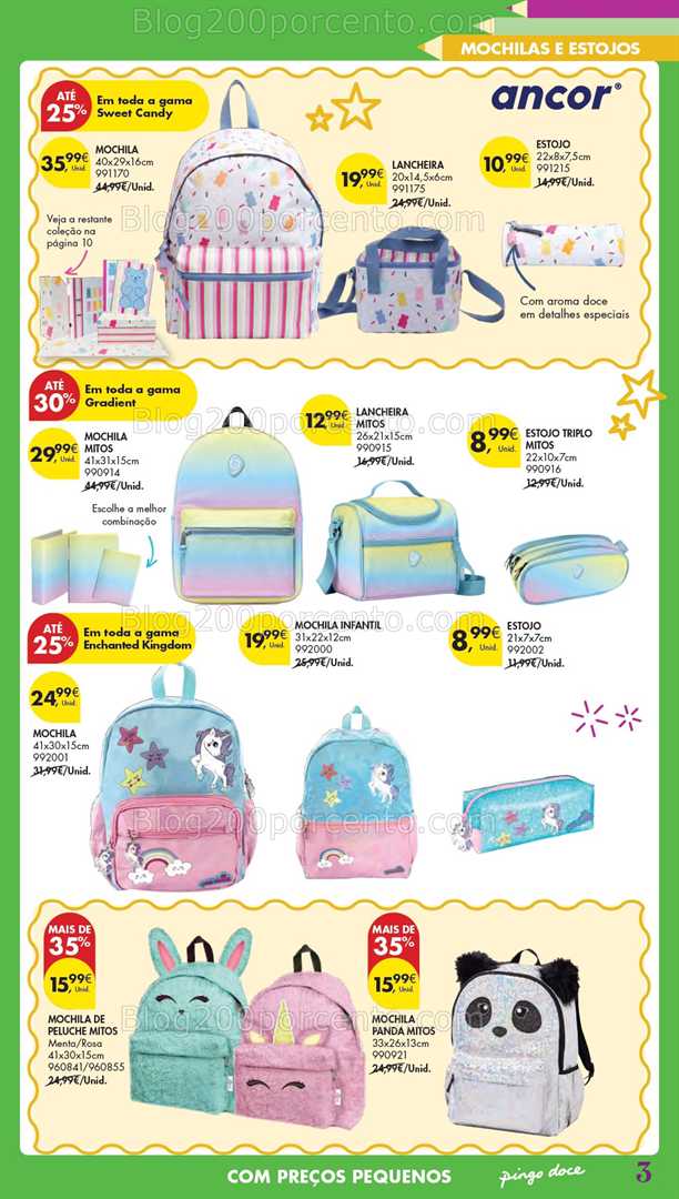Antevisão Folheto PINGO DOCE Hiper Regresso às Aulas Promoções de 5 agosto a 22 setembro all