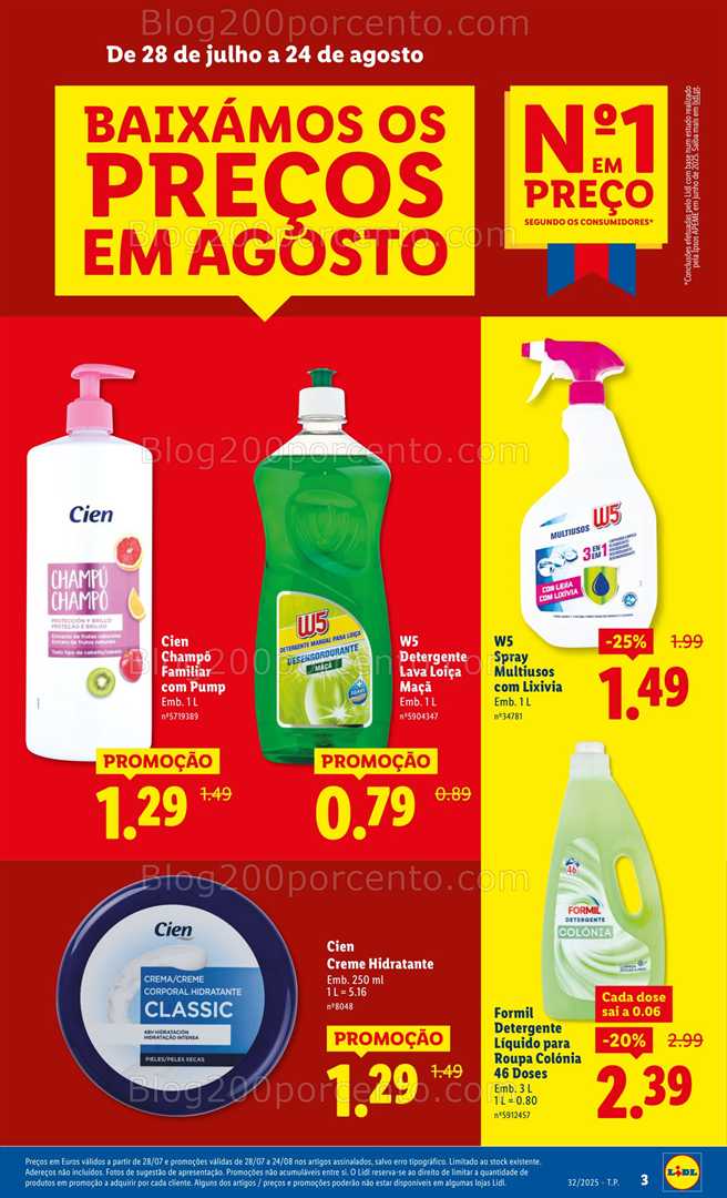Antevisão Folheto LIDL Promoções de 4 a 10 agosto - Edição Digital baixamos