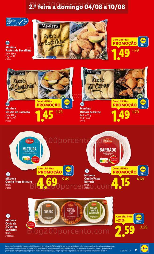 Antevisão Folheto LIDL Promoções de 4 a 10 agosto - Edição Digital all