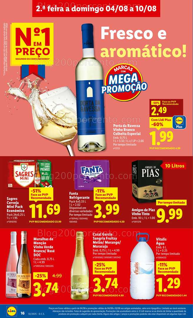 Antevisão Folheto LIDL Promoções de 4 a 10 agosto - Edição Digital all