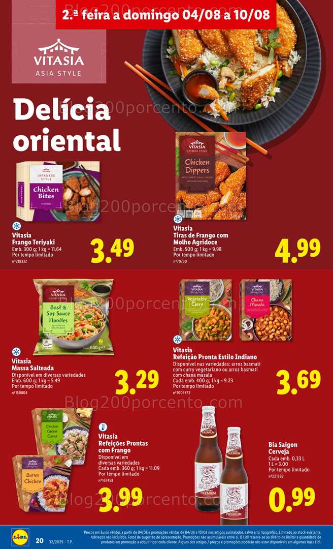 Antevisão Folheto LIDL Promoções de 4 a 10 agosto - Edição Digital sabores do mundo
