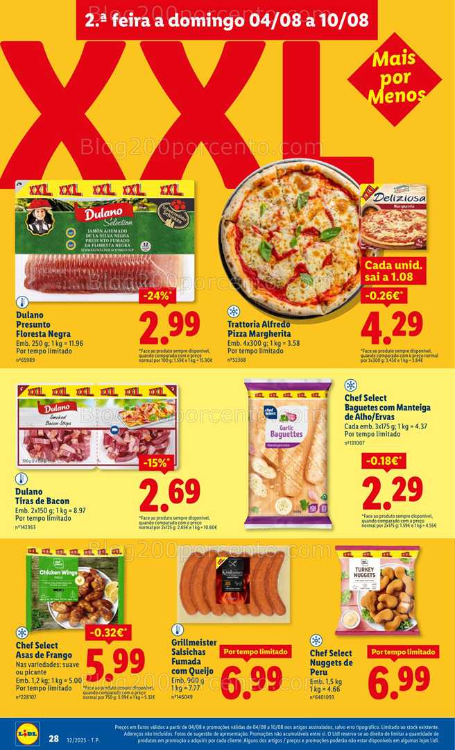 Antevisão Folheto LIDL Promoções de 4 a 10 agosto - Edição Digital all